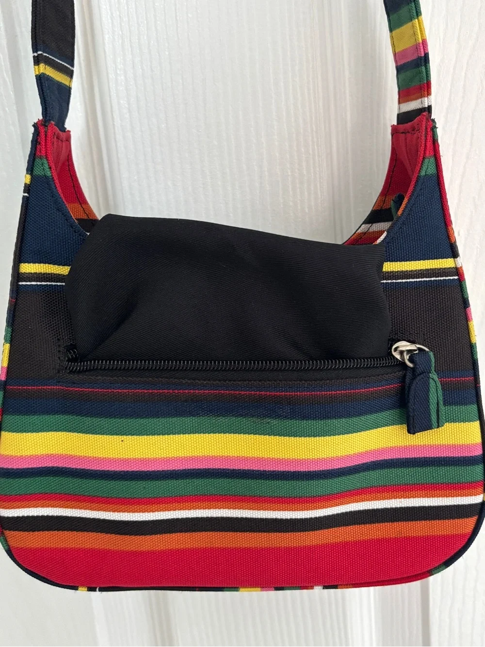 Y2K Vintage Kate Spade Striped Mini Shoulder Bag
